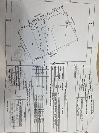 Casă cu 5 camere cu Teren 1772 Mp în Mavrodin