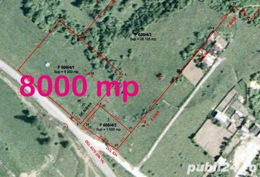 Teren de 8000 mp, în Central