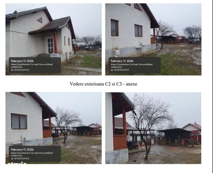 Casă cu 2 camere în Vânăta