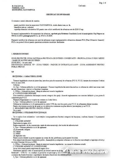 Teren Construcții intravilan de 2219 mp, în Făget