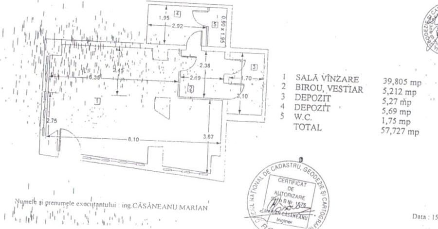 Spațiu comercial, de 110 mp, în Magheru