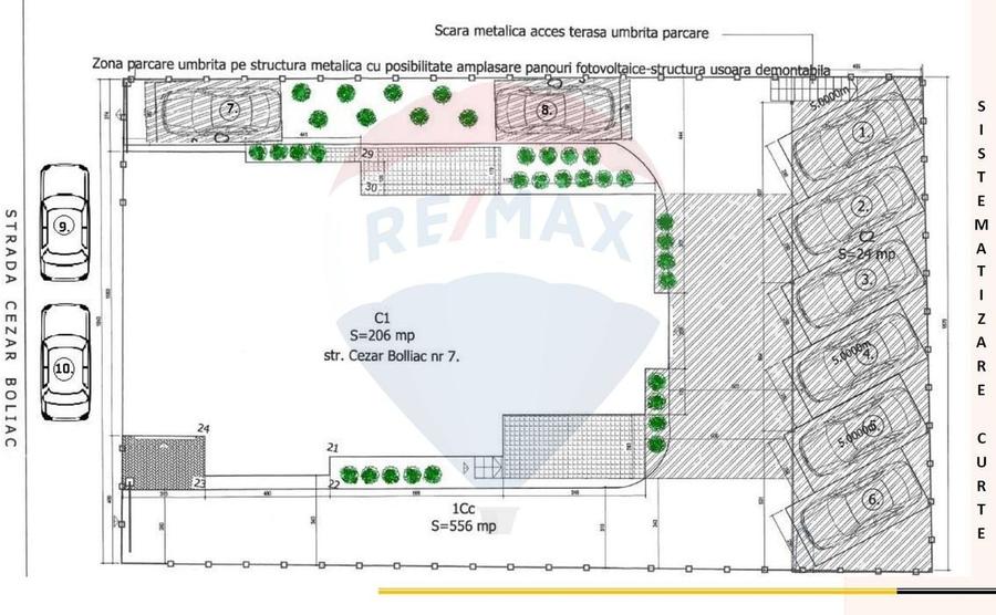 Birou, de 1,030 mp, în P-ța Alba Iulia