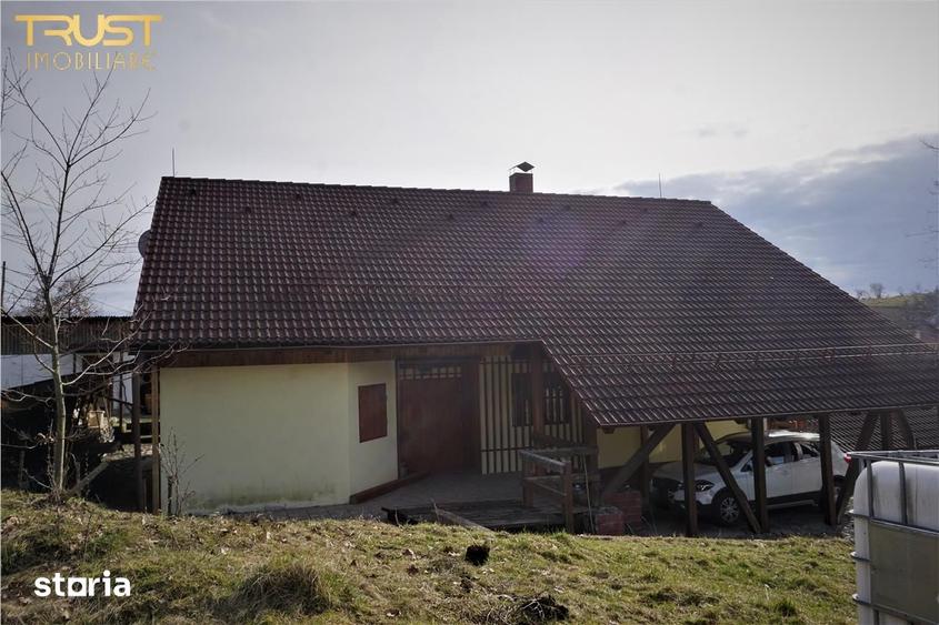 Casă cu 4 camere cu Teren 10423 Mp în Josenii Bârgăului