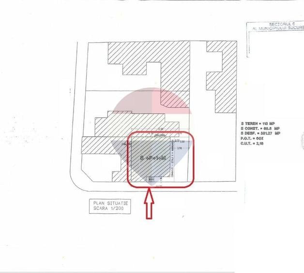Teren Construcții intravilan de 113 mp, în Drumul Sării