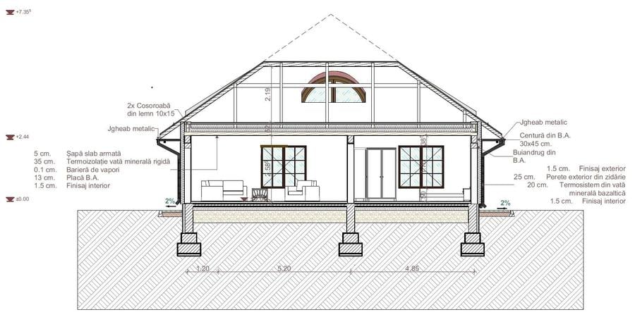 Casă individuală cu 3 camere cu Teren 714 Mp în Câmpulung Moldovenesc