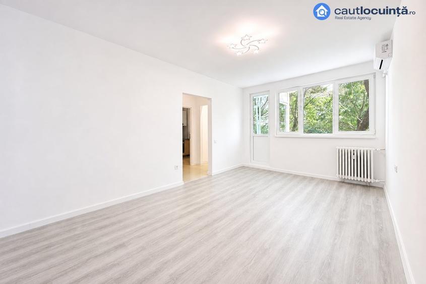 Apartament cu 2 camere semidecomandat, mobilat în Grivița