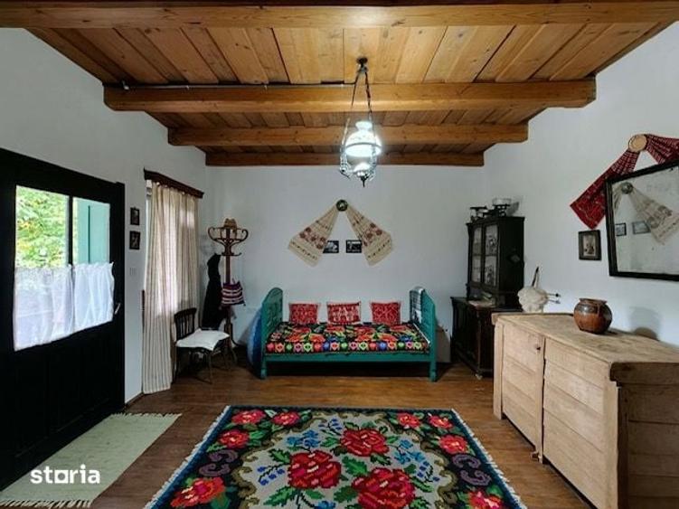 Casă cu 2 camere cu Teren 5032 Mp în Geaca