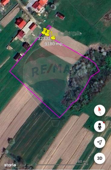 Teren de 9180 mp, în Horodnic