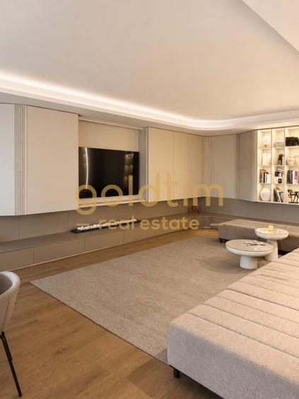 Apartament cu 3 camere decomandat, mobilat în Herăstrău