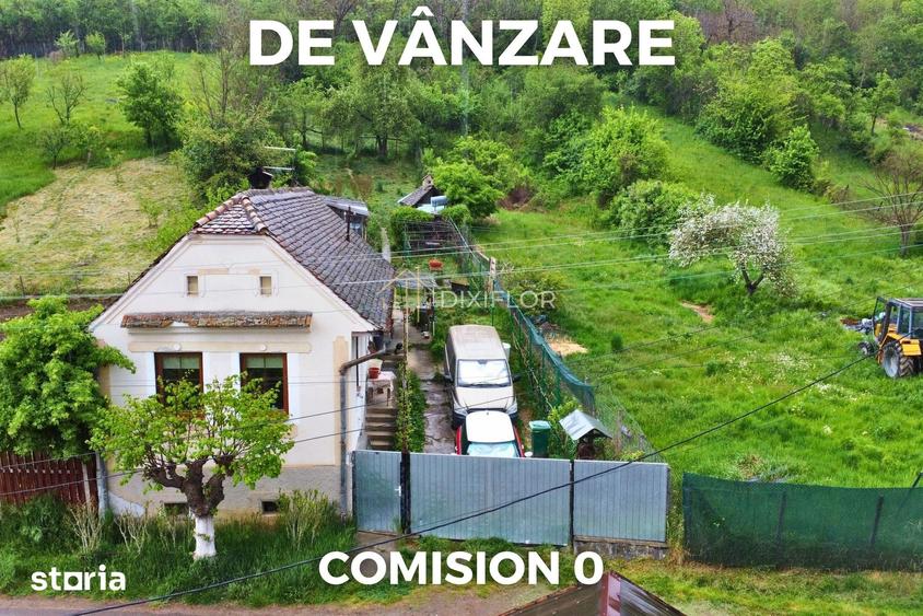 Casă cu 2 camere cu Teren 2000 Mp în Zagăr