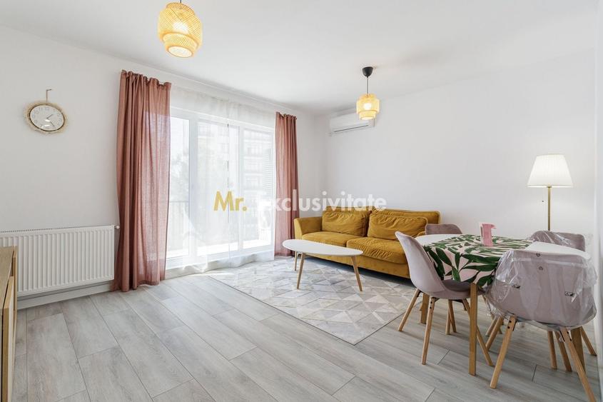 Apartament cu 2 camere decomandat, mobilat în Calea Călărașilor
