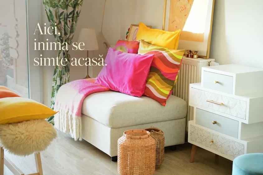 Apartament cu 2 camere decomandat în Tei