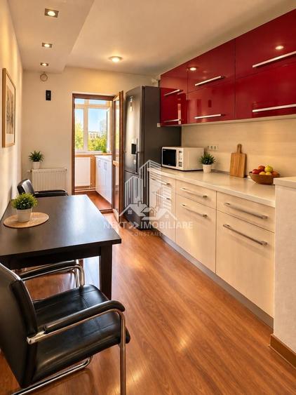 Apartament cu 2 camere decomandat, mobilat în CET