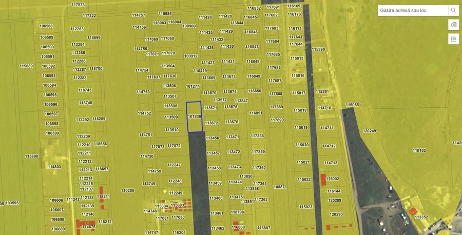 Teren agricol intravilan de 1064 mp, în Corbu
