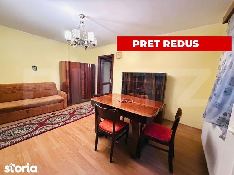 Apartament cu 2 camere semidecomandat, mobilat în Central