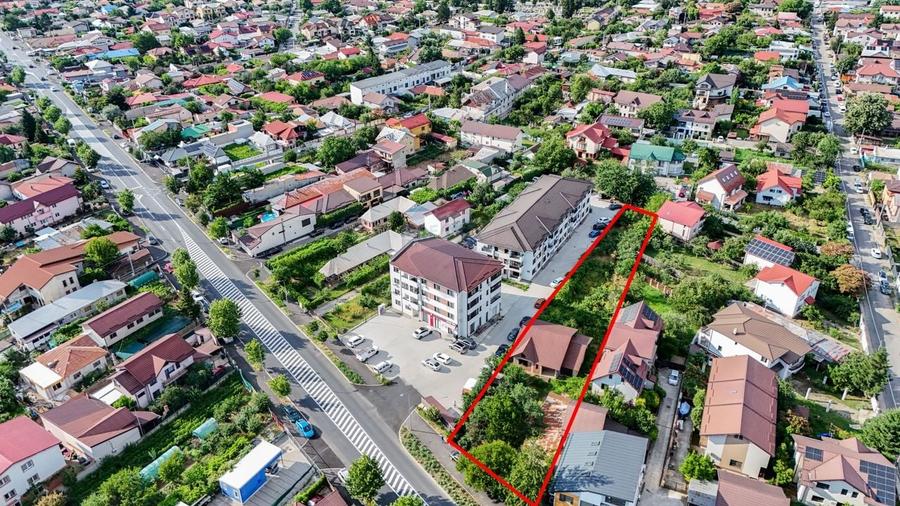 Teren Construcții intravilan de 1738 mp, în Sud