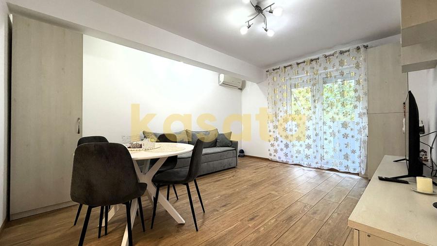 Apartament cu 2 camere semidecomandat, mobilat în Fundeni