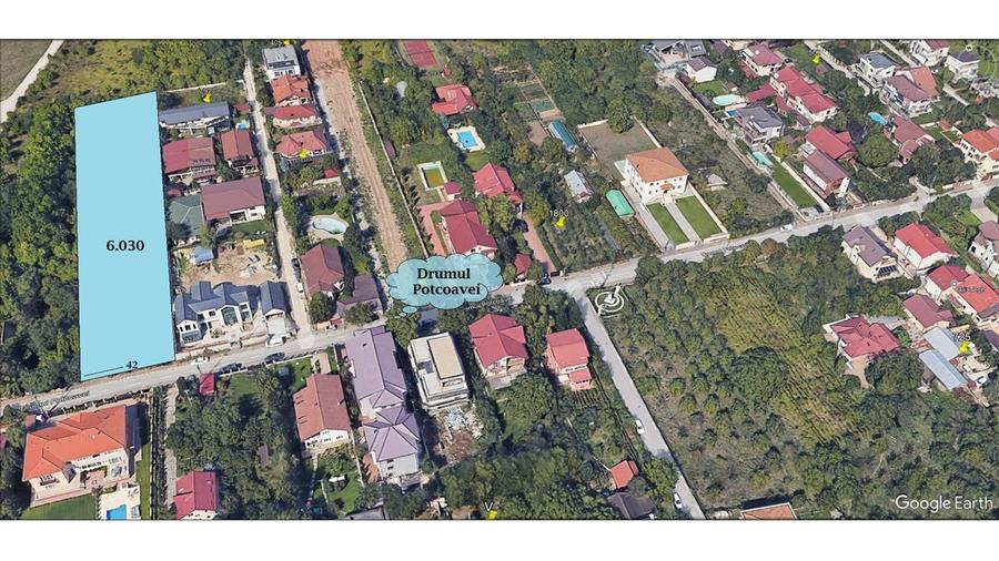 Teren Construcții intravilan de 6000 mp, în Pipera