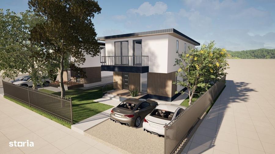 Casă cu 4 camere cu Teren 260 Mp în Clinceni