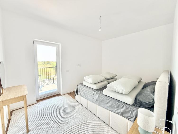 Apartament cu 2 camere decomandat, mobilat în Moșnița Nouă