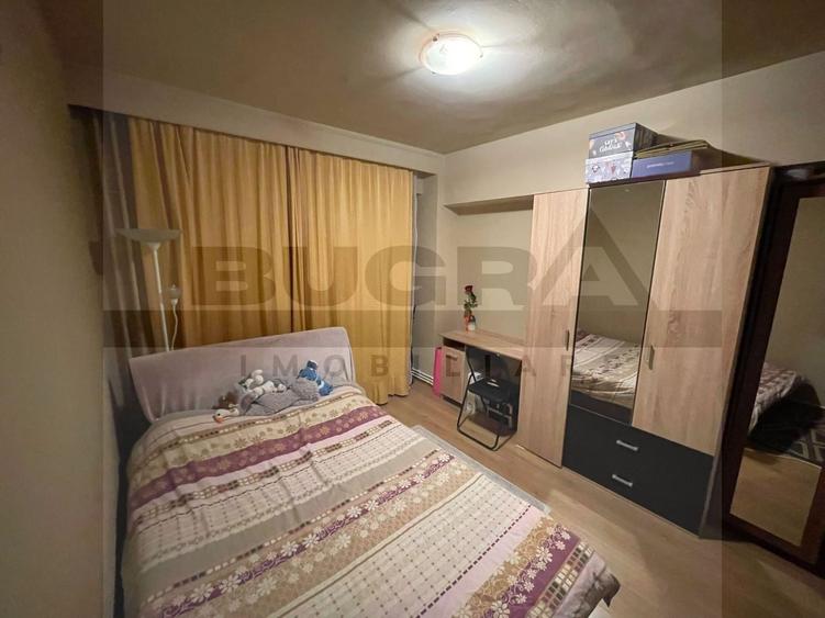 Apartament cu 3 camere decomandat, mobilat în Mărăști