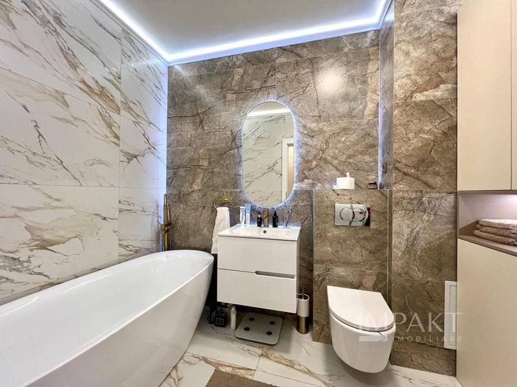 Apartament cu 2 camere semidecomandat, mobilat în Central