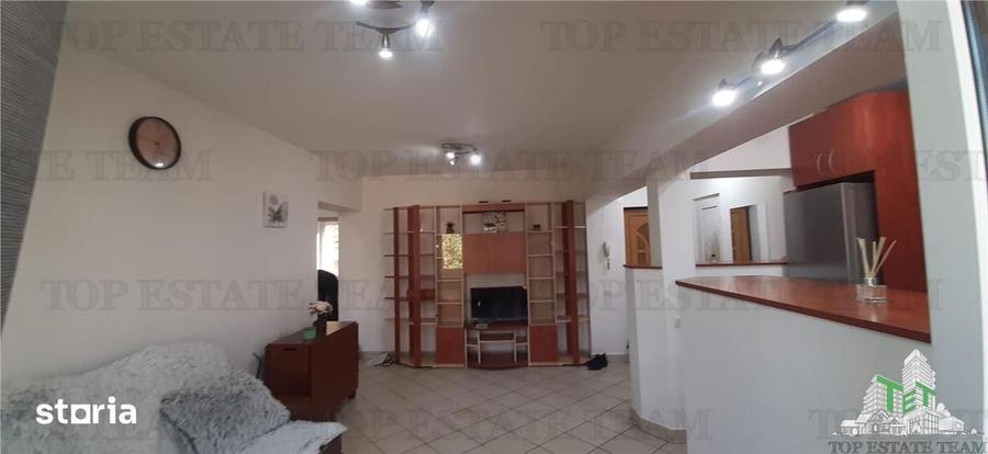 Apartament cu 2 camere semidecomandat, mobilat în Centrul Civic