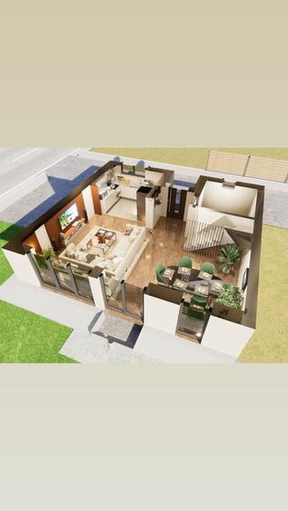 Duplex cu 4 camere cu Canalizare în Vest