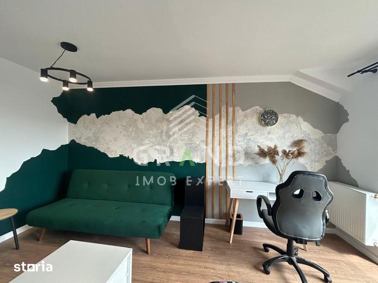 Apartament cu o camera de inchiriat, 35 mp, parcare, zona Lidl, Flores - 2