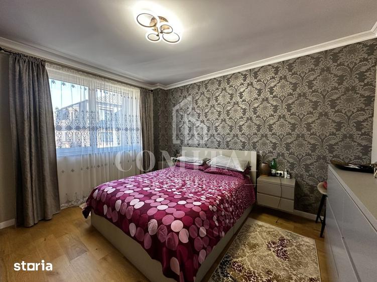 Apartament cu 3 camere, mobilat în Chinteni