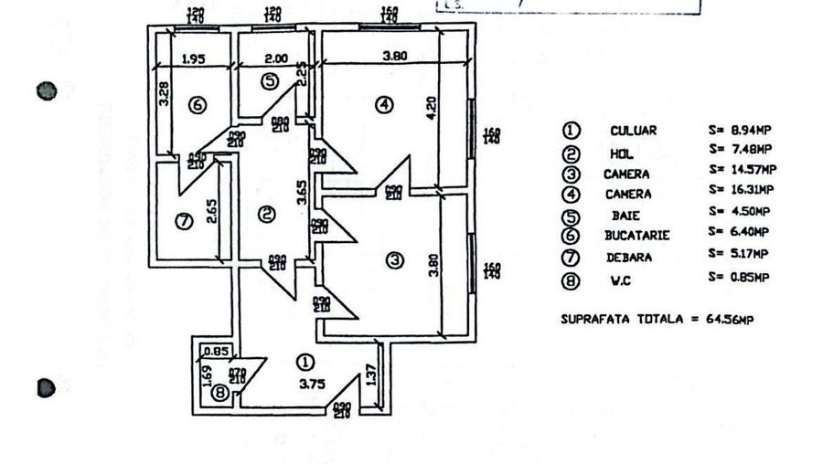 Apartament 3 camere -Cismigiu | Creditabil - 2