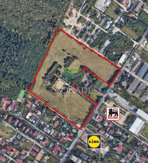 Teren Construcții intravilan de 72600 mp, în Central