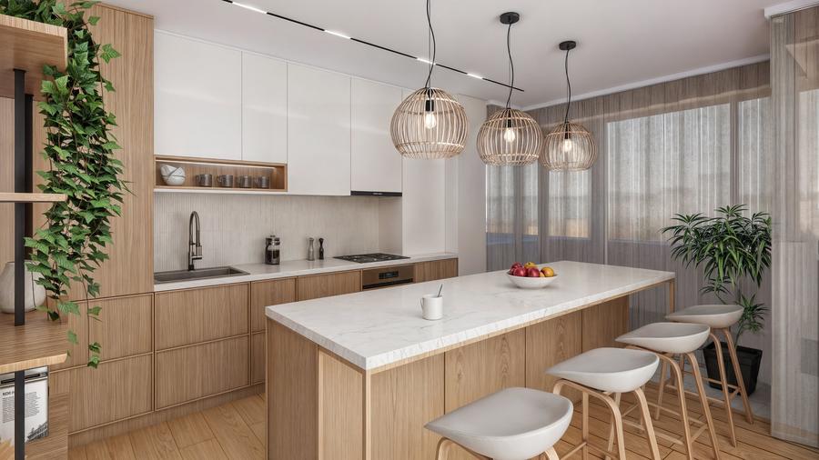 Apartament cu 3 camere decomandat în Bartolomeu
