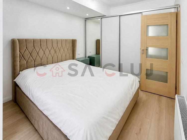 Apartament cu 2 camere semidecomandat, mobilat în Dâmbul Rotund