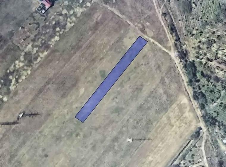 Teren de 2500 mp, în Exterior Vest