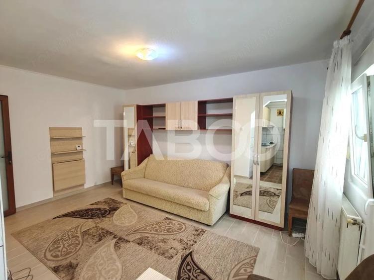 Garsoniera cu balcon la etajul 1 - mobilata si ultilat - OMV Milea - 1