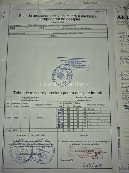 Teren zona industriala Bacau