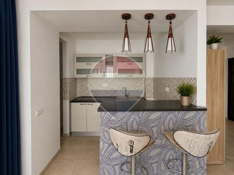 Apartament cu 3 camere, mobilat în Nord
