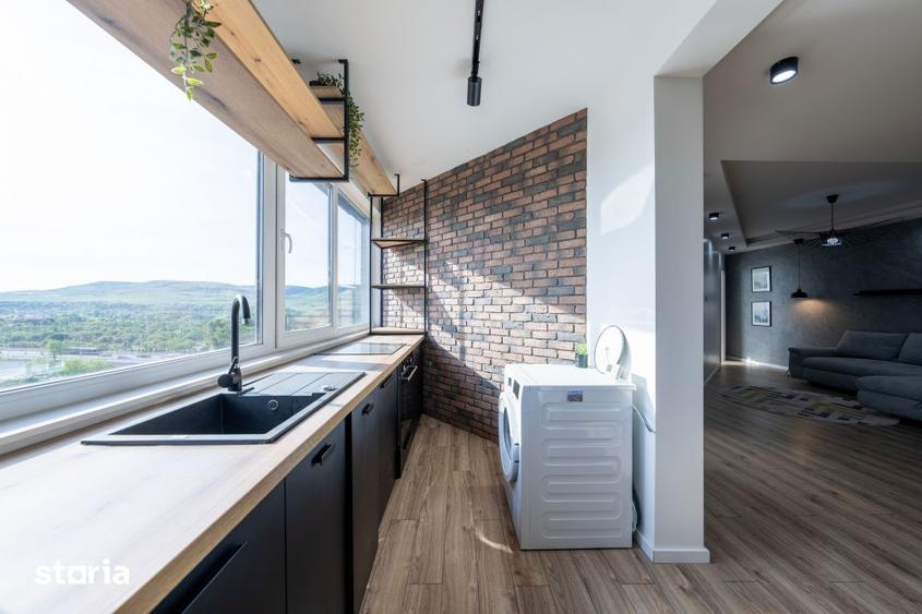 Apartament cu 3 camere, mobilat în Florești