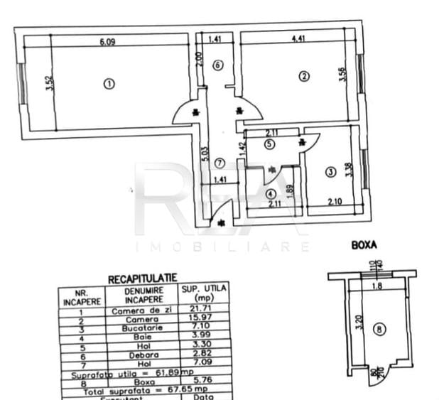 Apartament cu 2 camere decomandat, mobilat în Drumul Taberei