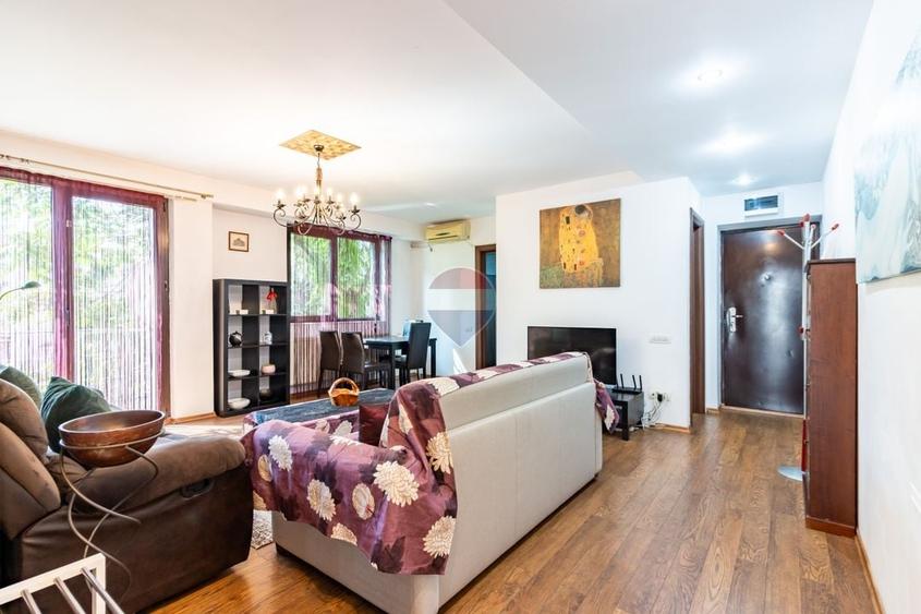 Apartament cu 3 camere semidecomandat, mobilat în Dorobanți