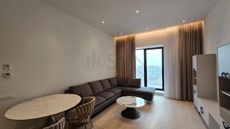 Apartament cu 2 camere semidecomandat, mobilat în Barbu Văcărescu