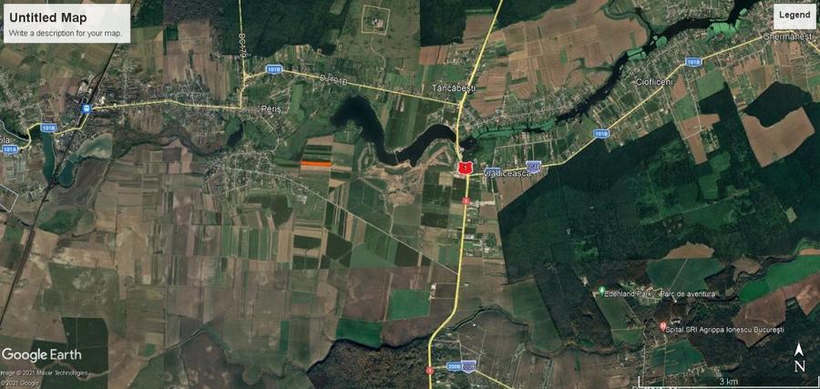 Teren Construcții intravilan de 25000 mp, în Periș