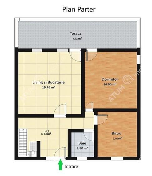 Casa Duplex cu 5 camere si teren de 255 mp situata in Cisnadie - 6