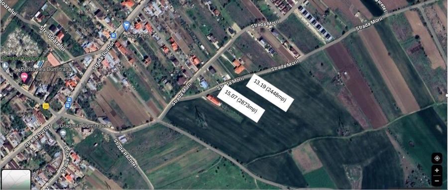 De vanzare lot teren intravilan Dumitrana Magurele - 2