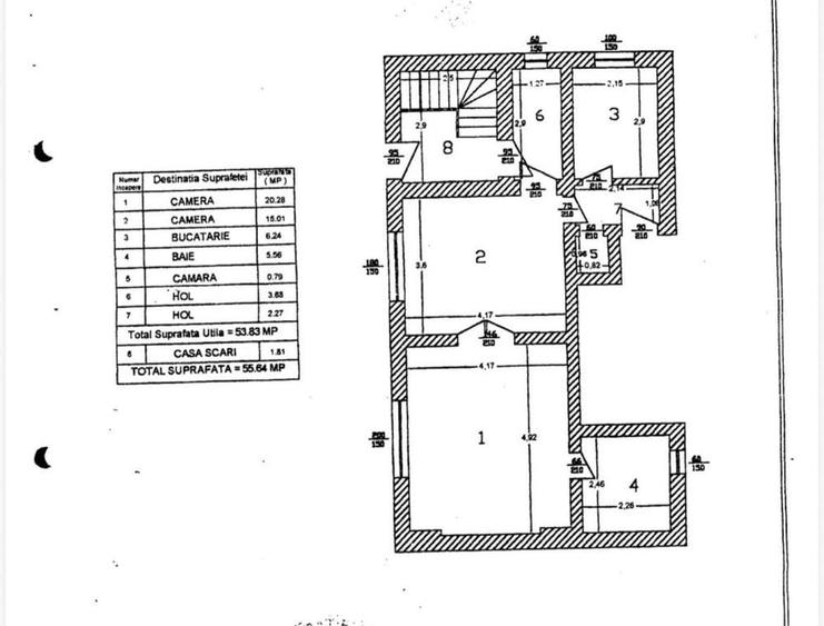 Vand apartament demisol, zona eminescu, proprietar - 7