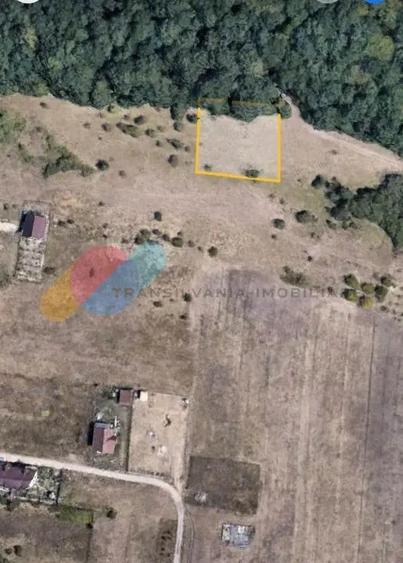 Teren intravilan cu view 2000 mp+300 mp de padure in Lomb - 3