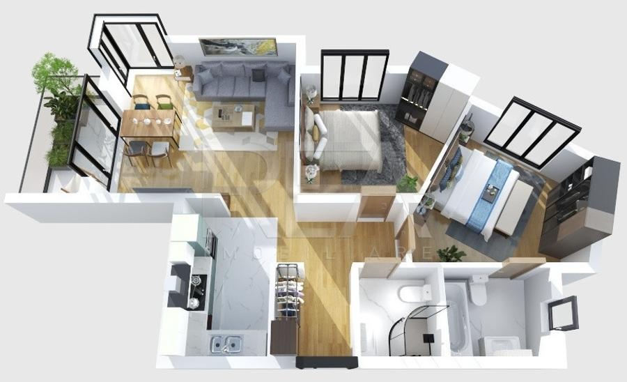 3 camere Ultracentral - Mosilor la 8 minute metrou - 1