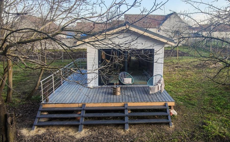 Tiny House-cu fara teren sat. Grid - 40 km de Bv sau 15 km Fagaras - 5
