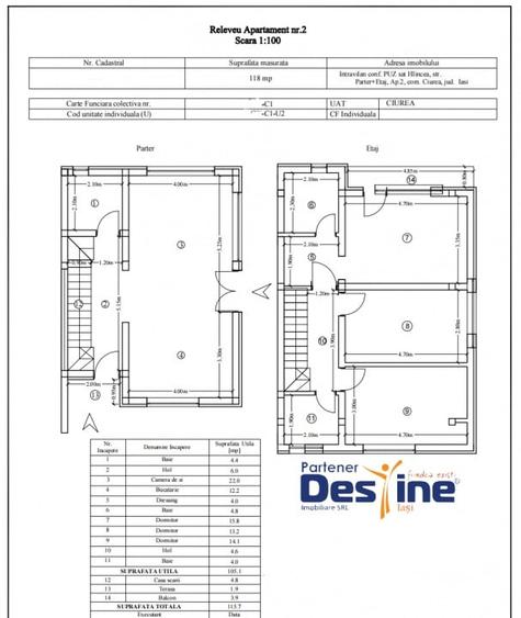 Casa tip duplex P+1+Pod 116 mp 390 mp teren incalzire in pardoseala - Hlincea - 18